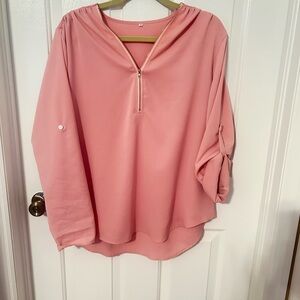 Elegant Pink Women's Top